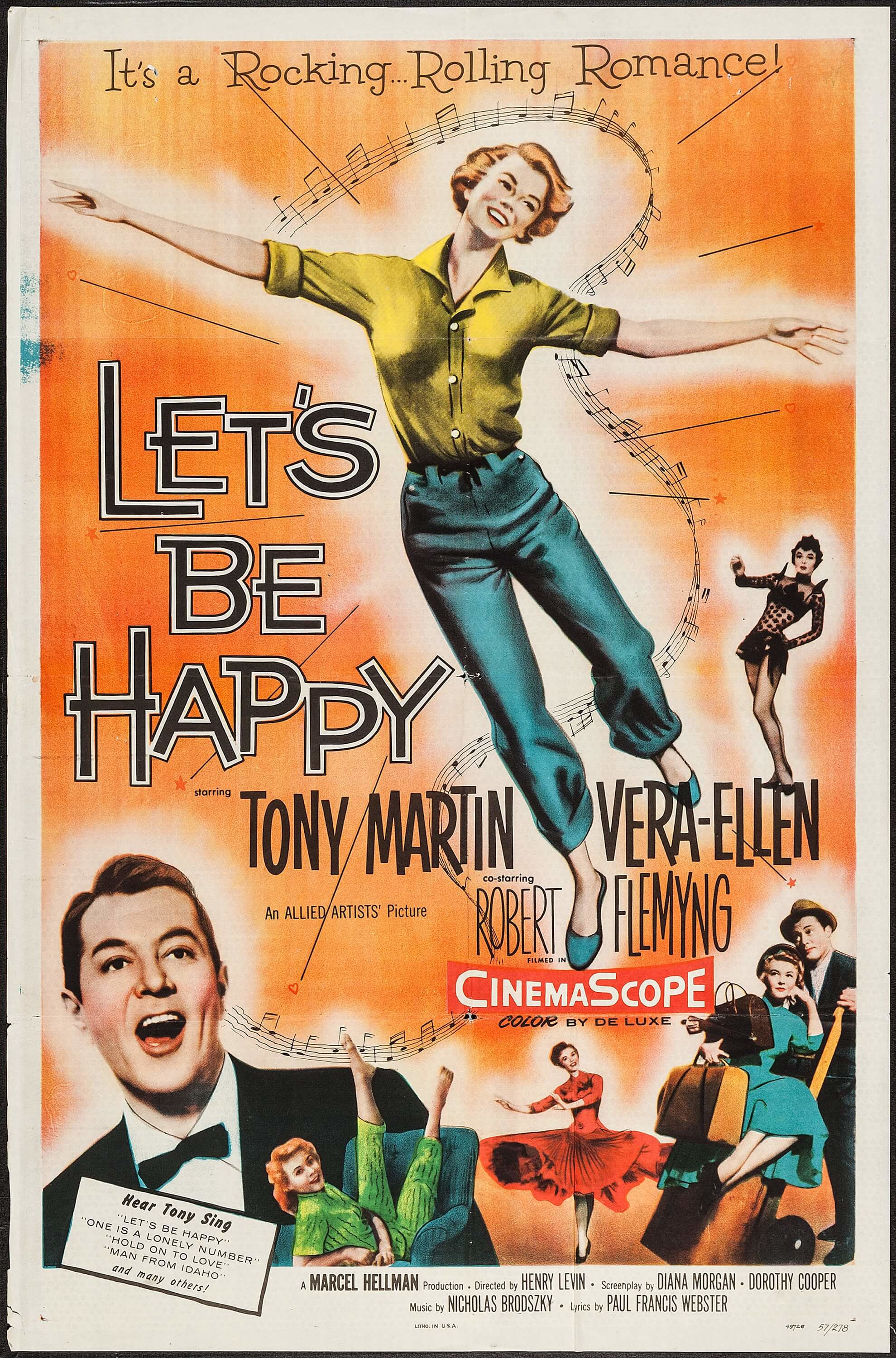 Let's Be Happy (1957) with English Subtitles on DVD on DVD