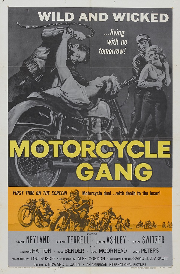 Motorcycle Gang (1957) starring Anne Neyland on DVD on DVD