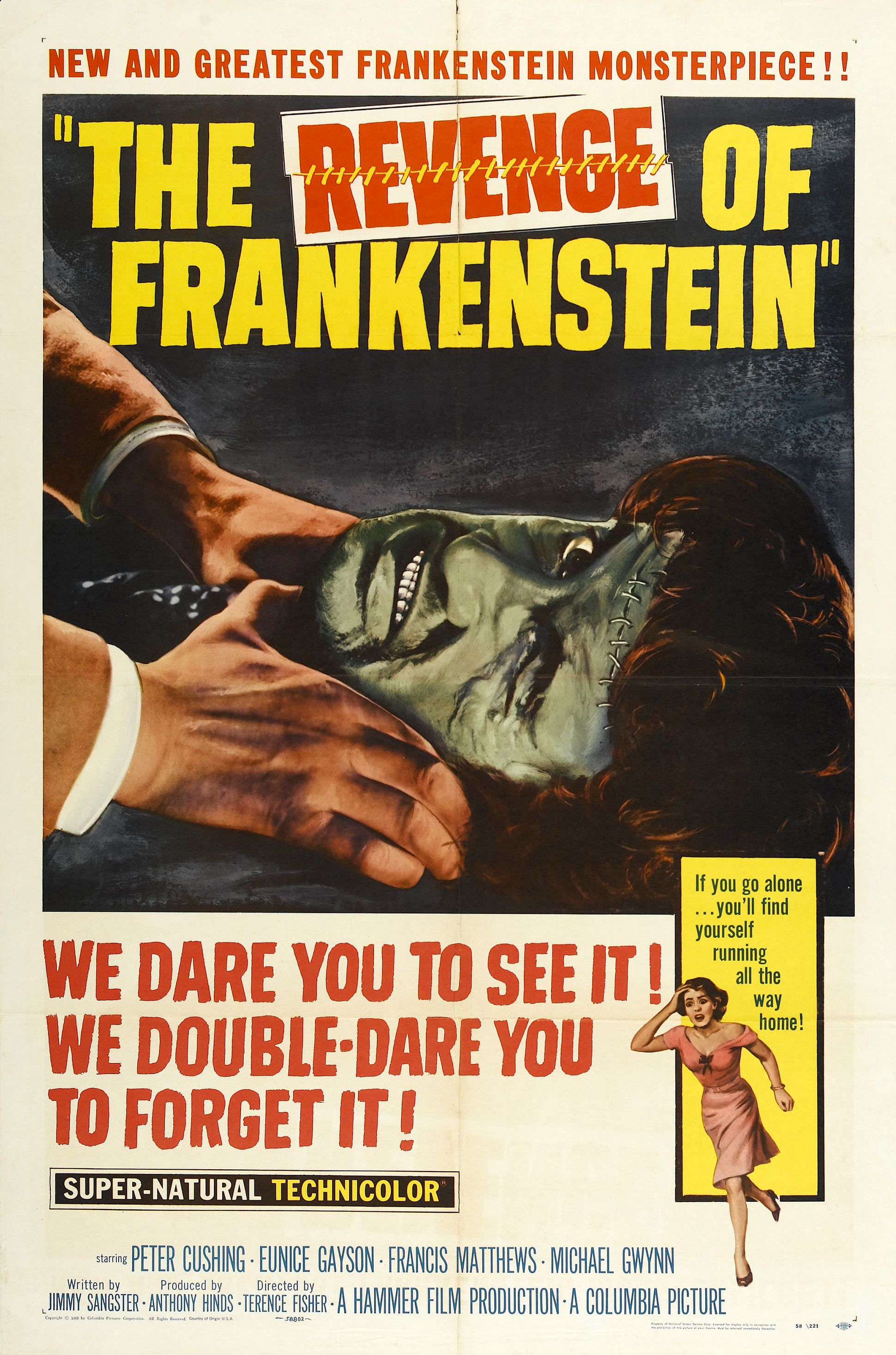 The Revenge of Frankenstein (1958) with English Subtitles on DVD on DVD