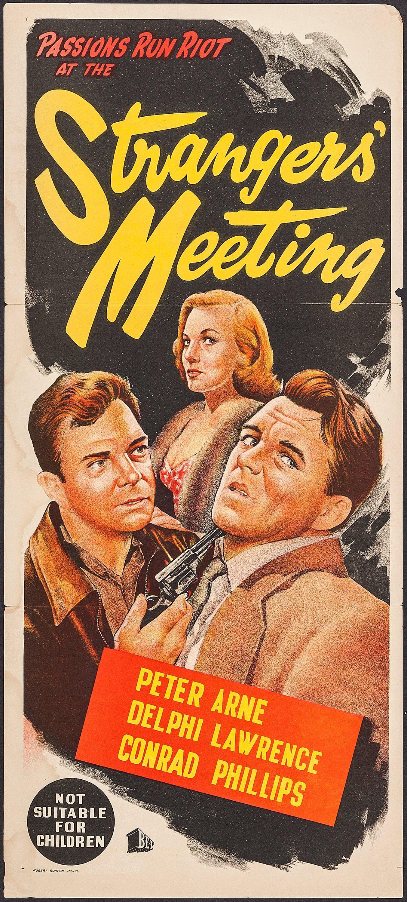 Strangers' Meeting (1957) starring Peter Arne on DVD on DVD