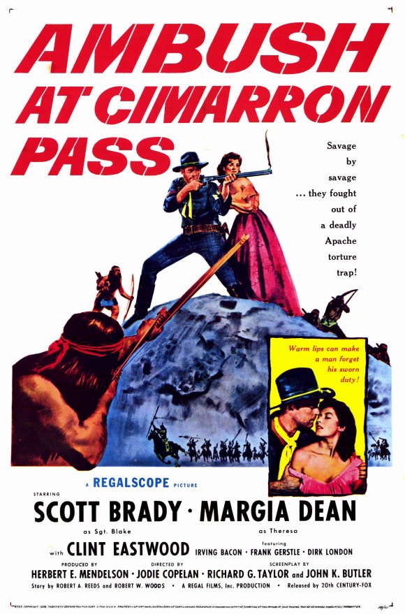 Ambush at Cimarron Pass (1958) starring Scott Brady on DVD on DVD