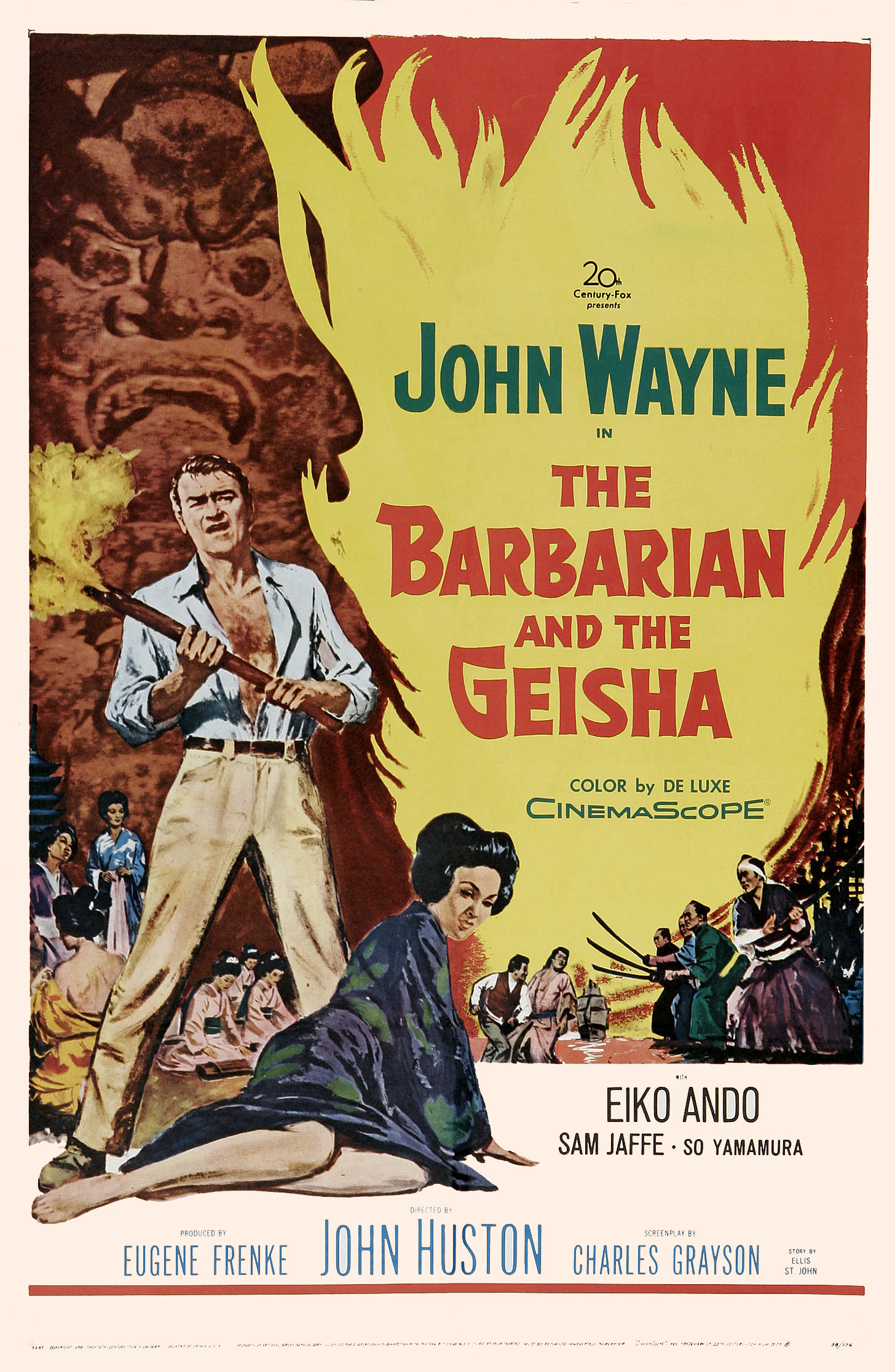 The Barbarian and the Geisha (1958) with English Subtitles on DVD on DVD