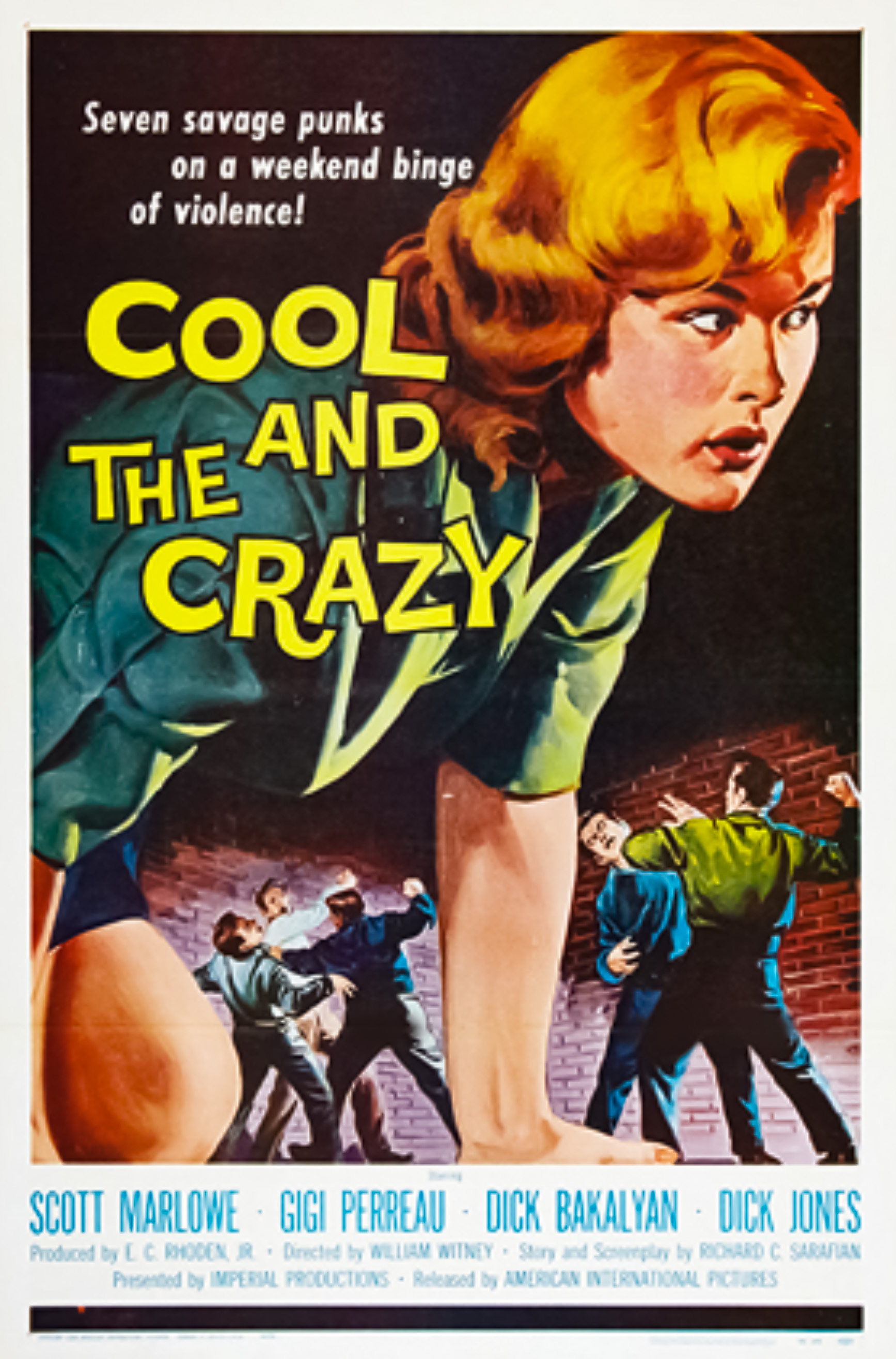 The Cool and the Crazy (1958) starring Scott Marlowe on DVD on DVD