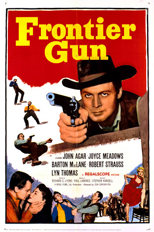 Frontier Gun (1958) starring John Agar on DVD on DVD