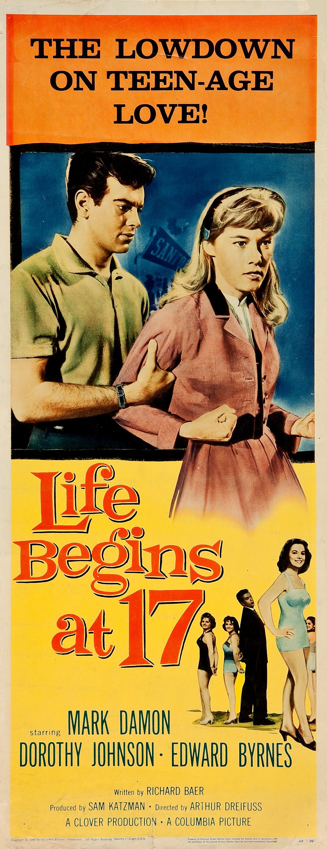 Life Begins at 17 (1958) Screenshot 2