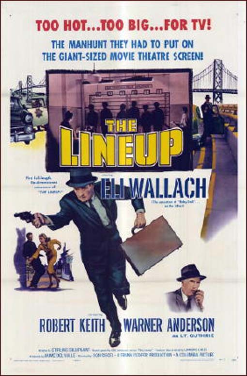The Lineup (1958) starring Eli Wallach on DVD on DVD