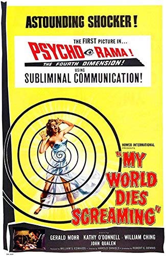 My World Dies Screaming (1958) starring Gerald Mohr on DVD on DVD