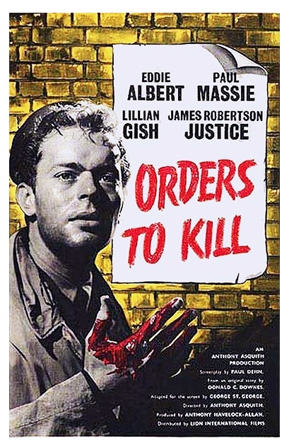 Orders to Kill (1958) with English Subtitles on DVD on DVD