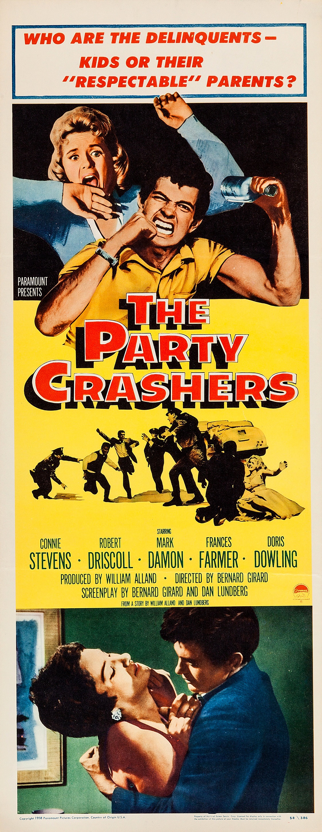 The Party Crashers (1958) Screenshot 5