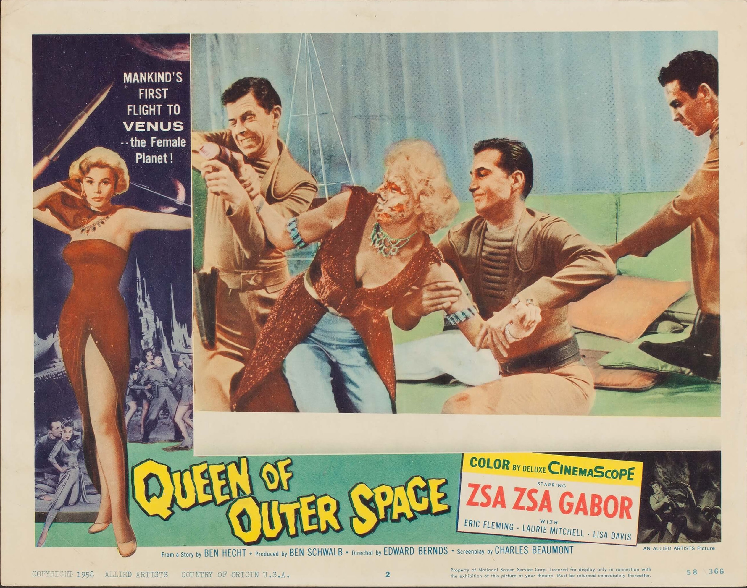 Queen of Outer Space (1958) Screenshot 3