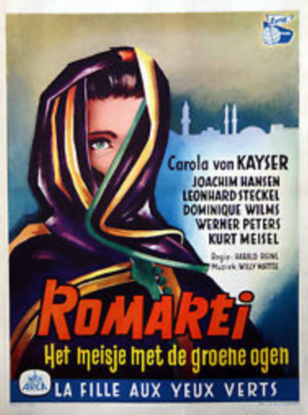 Romarei, das Mädchen mit den grünen Augen (1958) with English Subtitles on DVD on DVD
