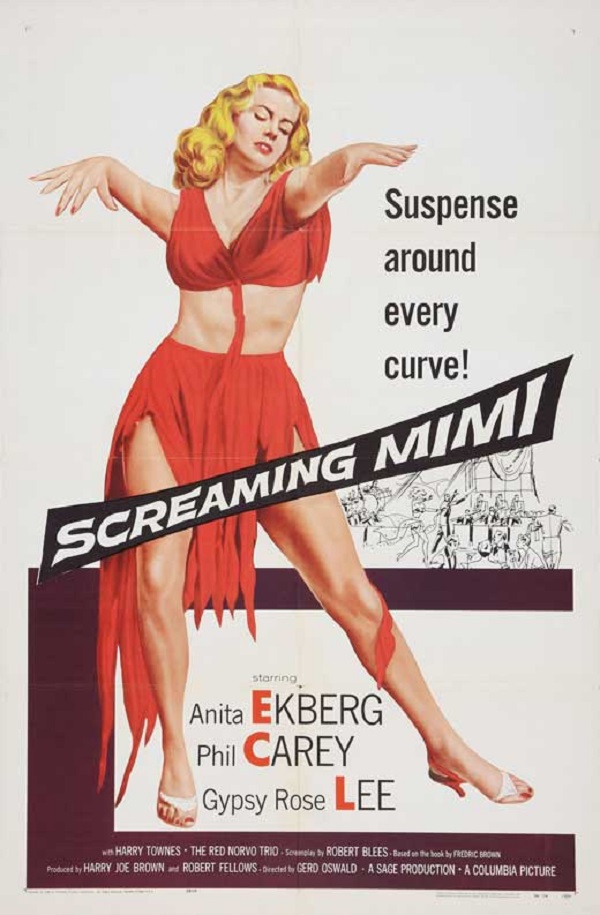 Screaming Mimi (1958) starring Anita Ekberg on DVD on DVD