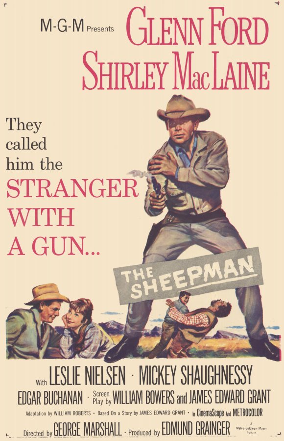 The Sheepman (1958) starring Glenn Ford on DVD on DVD