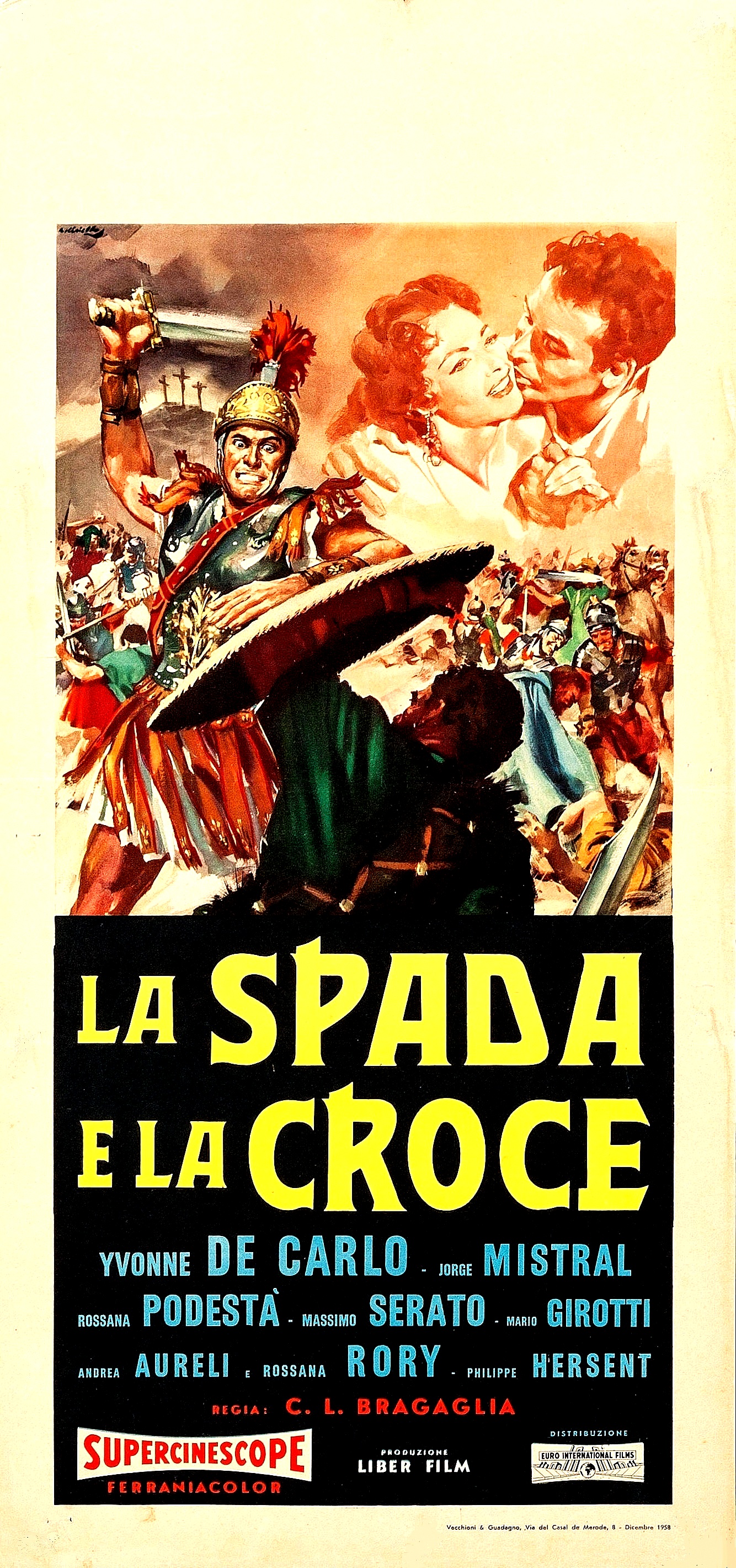 La spada e la croce (1958) with English Subtitles on DVD on DVD