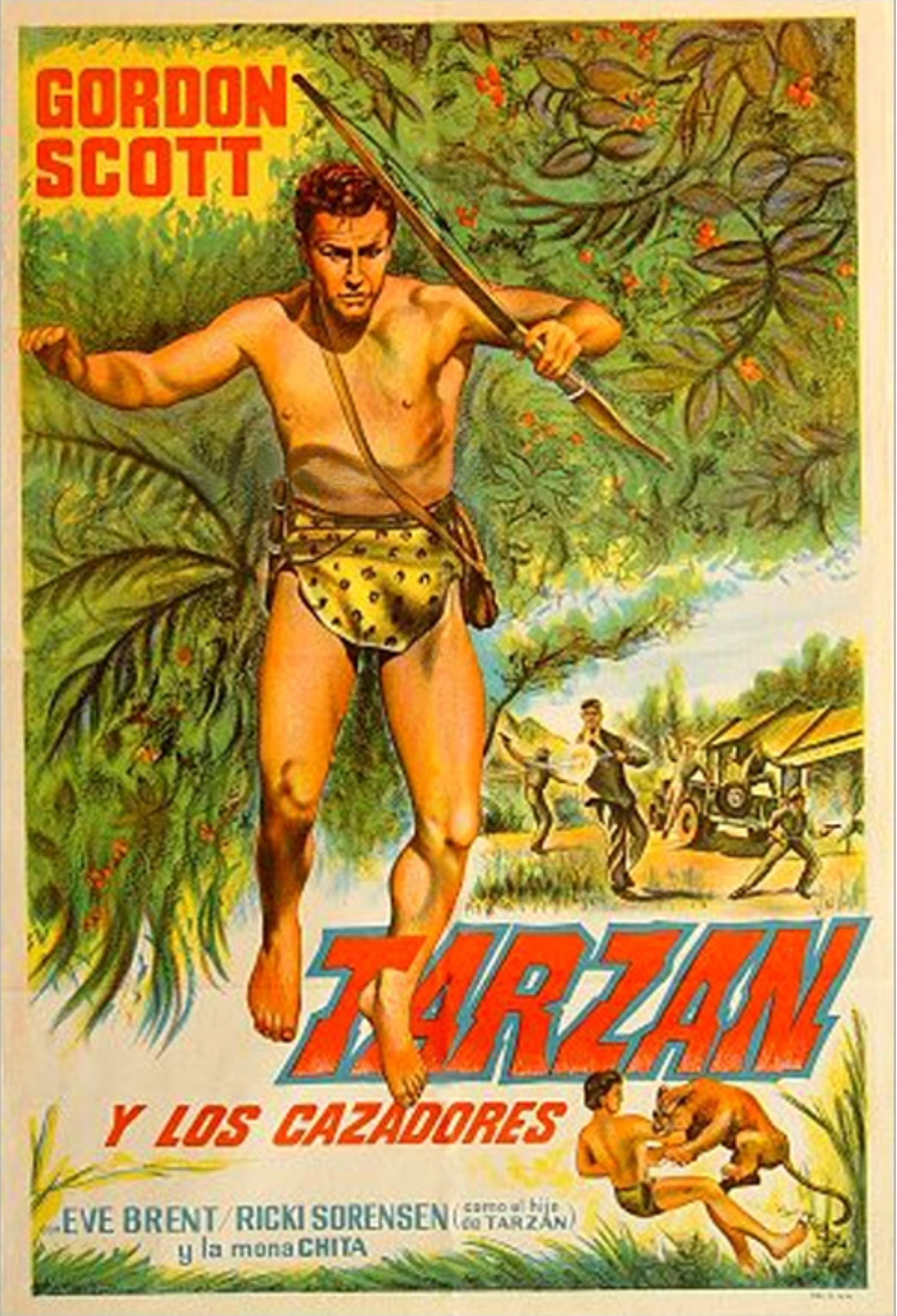 Tarzan and the Trappers (1960) starring Gordon Scott on DVD on DVD