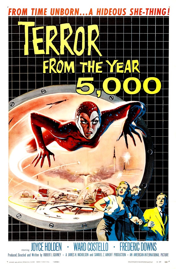 Terror from the Year 5000 (1958) starring Ward Costello on DVD on DVD