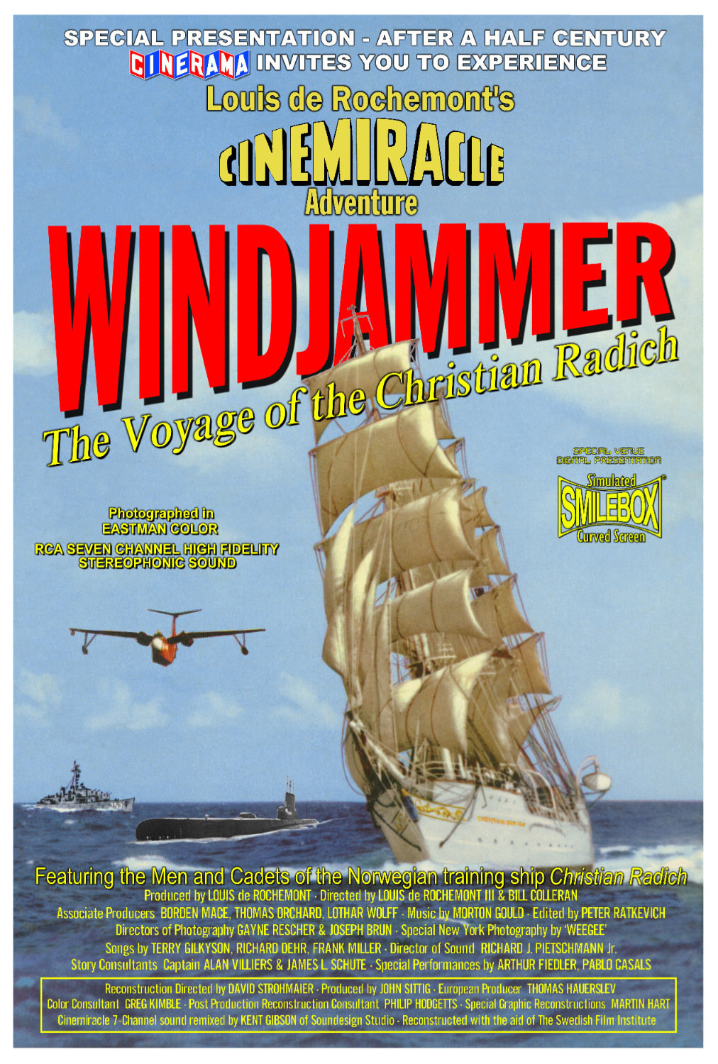 Windjammer: The Voyage of the Christian Radich (1958) starring Bjørn Amvik on DVD on DVD