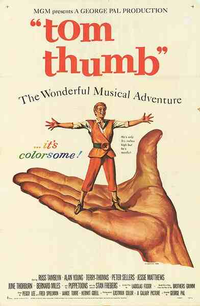 Tom Thumb (1958) starring Russ Tamblyn on DVD on DVD