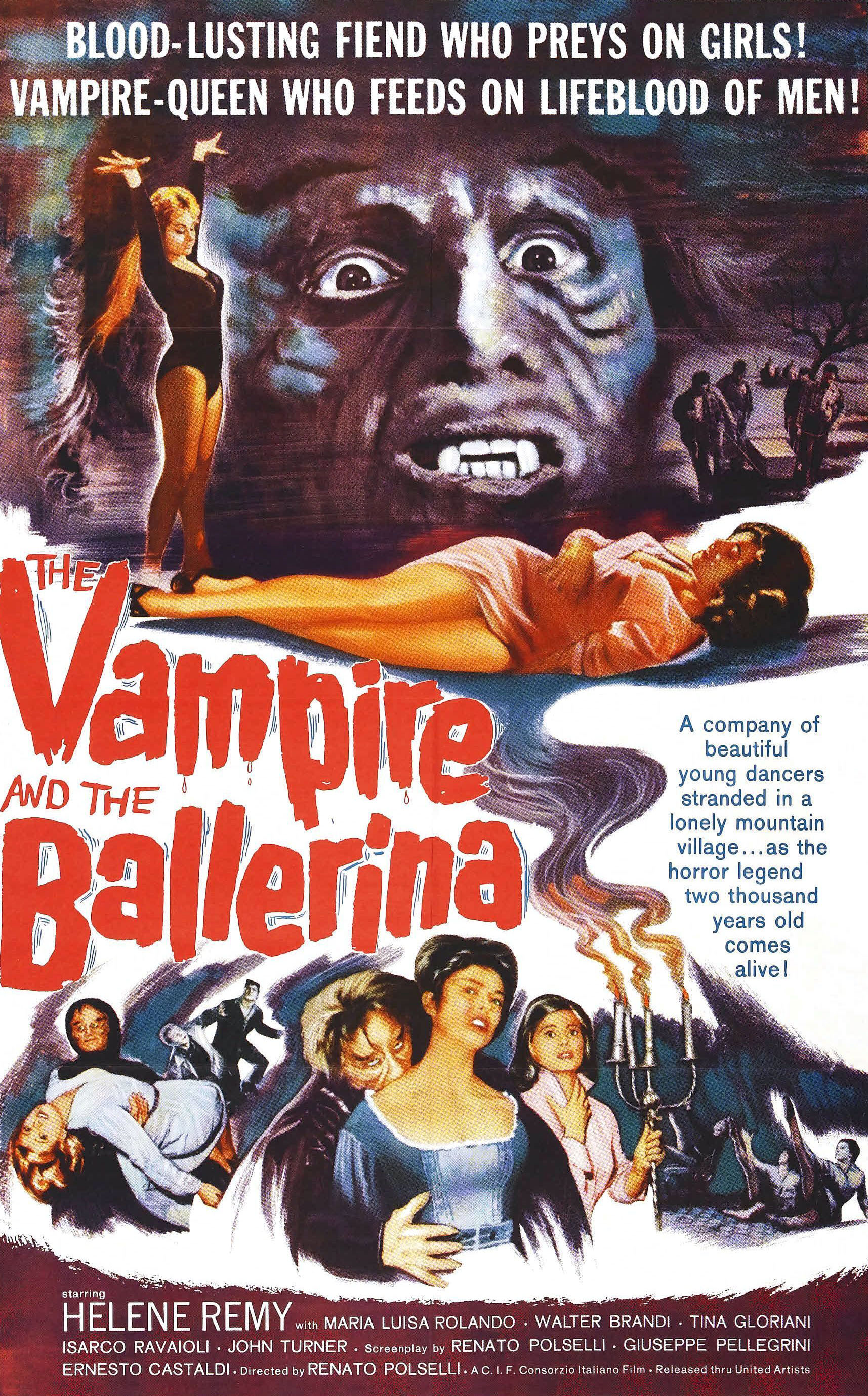 The Vampire and the Ballerina (1960) with English Subtitles on DVD on DVD