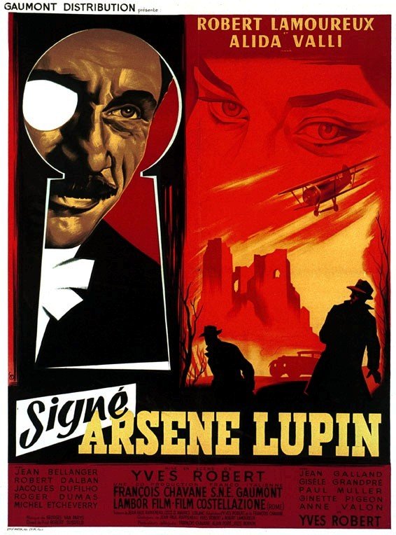Signé: Arsène Lupin (1959) with English Subtitles on DVD on DVD