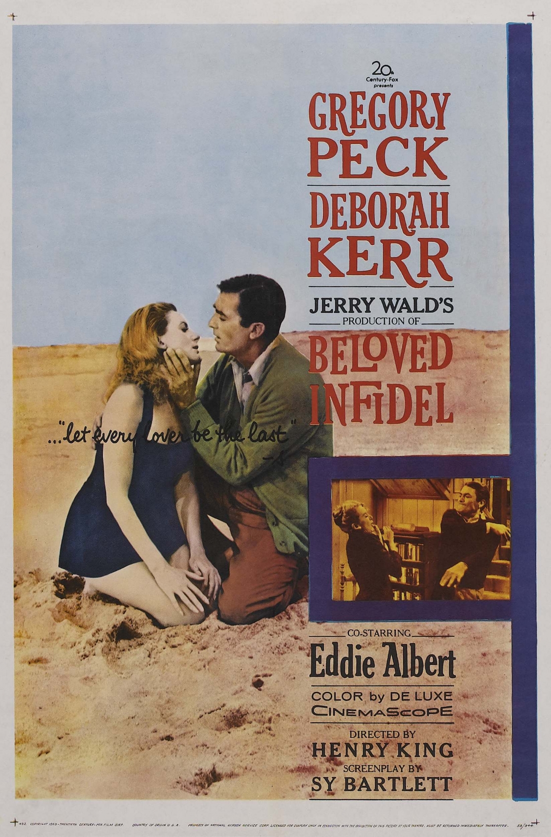 Beloved Infidel (1959) starring Gregory Peck on DVD on DVD