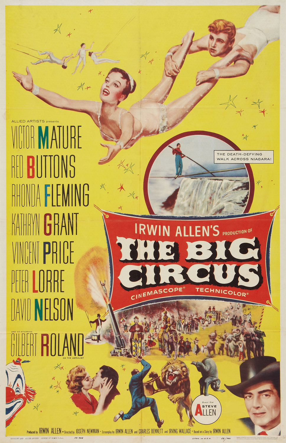 The Big Circus (1959) starring Victor Mature on DVD on DVD