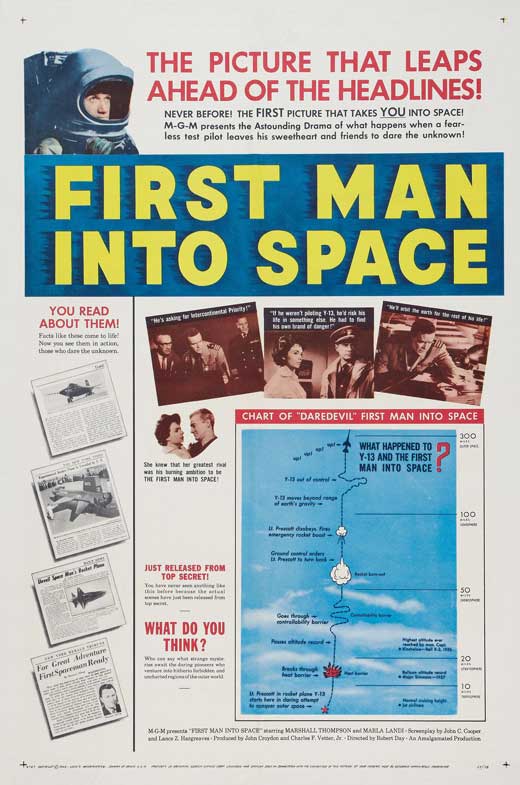 First Man Into Space (1959) starring Marshall Thompson on DVD on DVD