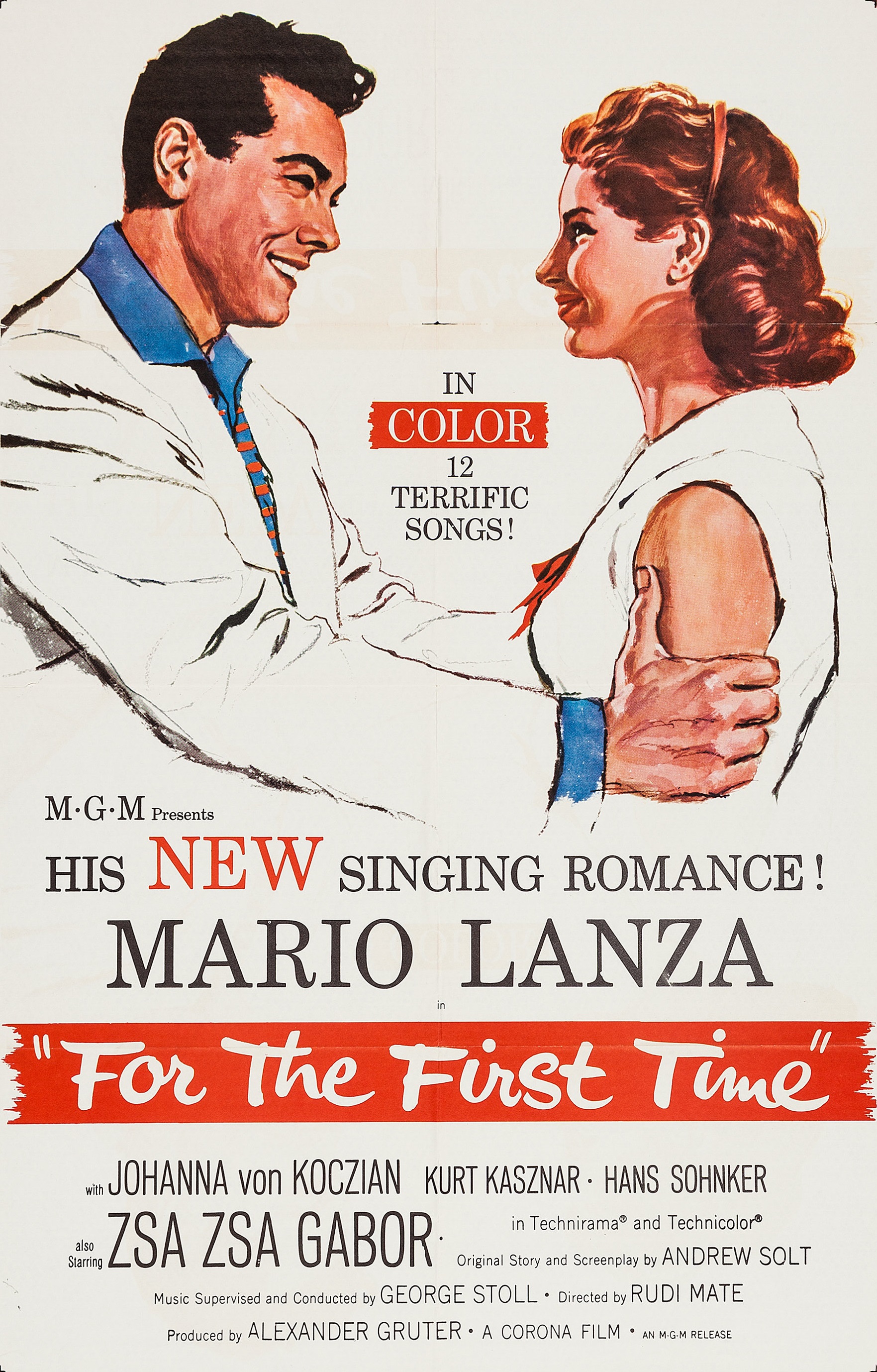 For the First Time (1959) starring Mario Lanza on DVD on DVD