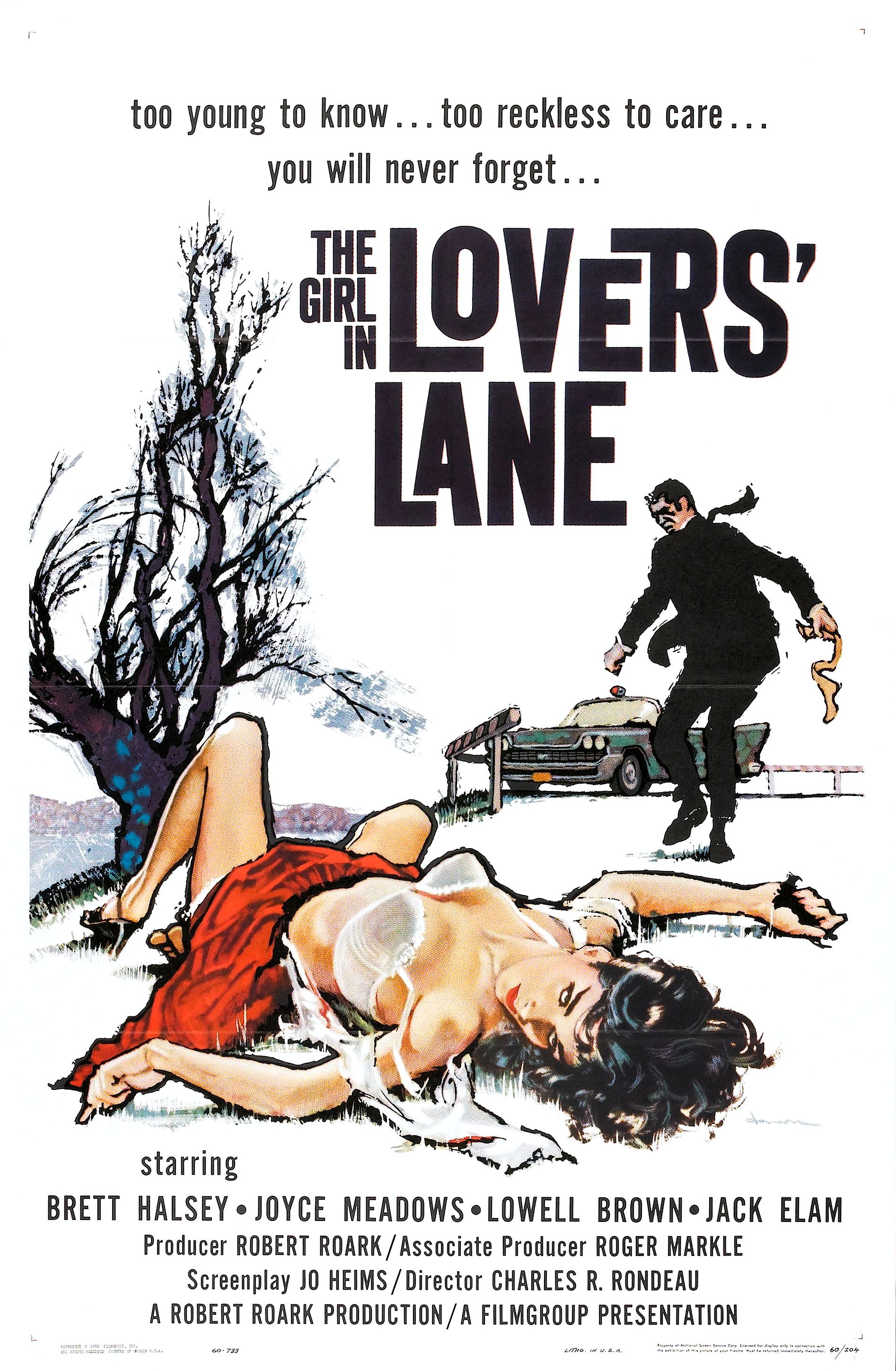 The Girl in Lovers Lane (1960) starring Brett Halsey on DVD on DVD