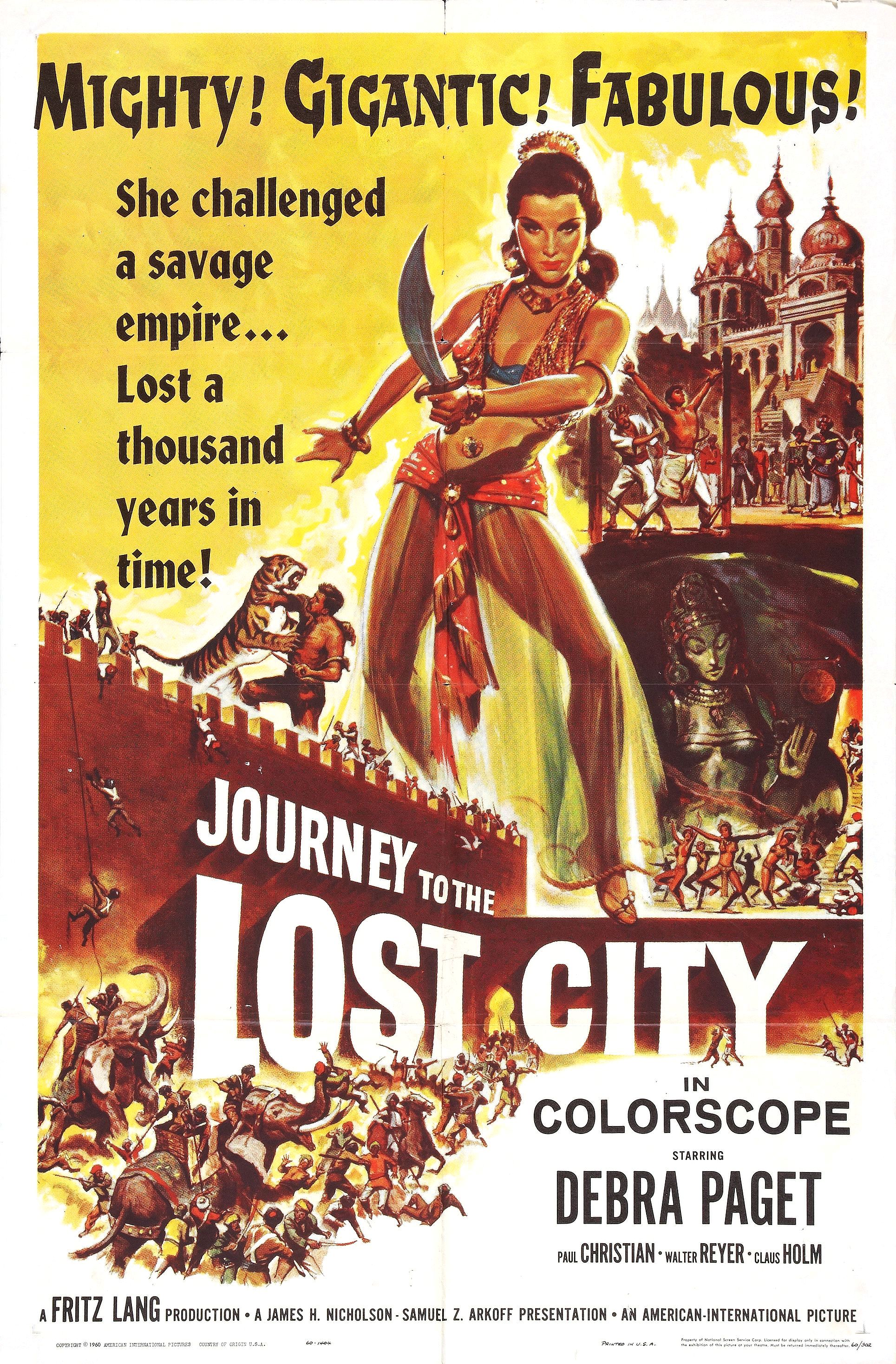 Journey to the Lost City (1960) with English Subtitles on DVD on DVD