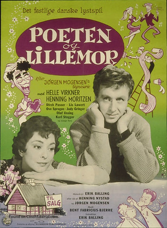 Poeten og Lillemor (1959) with English Subtitles on DVD on DVD