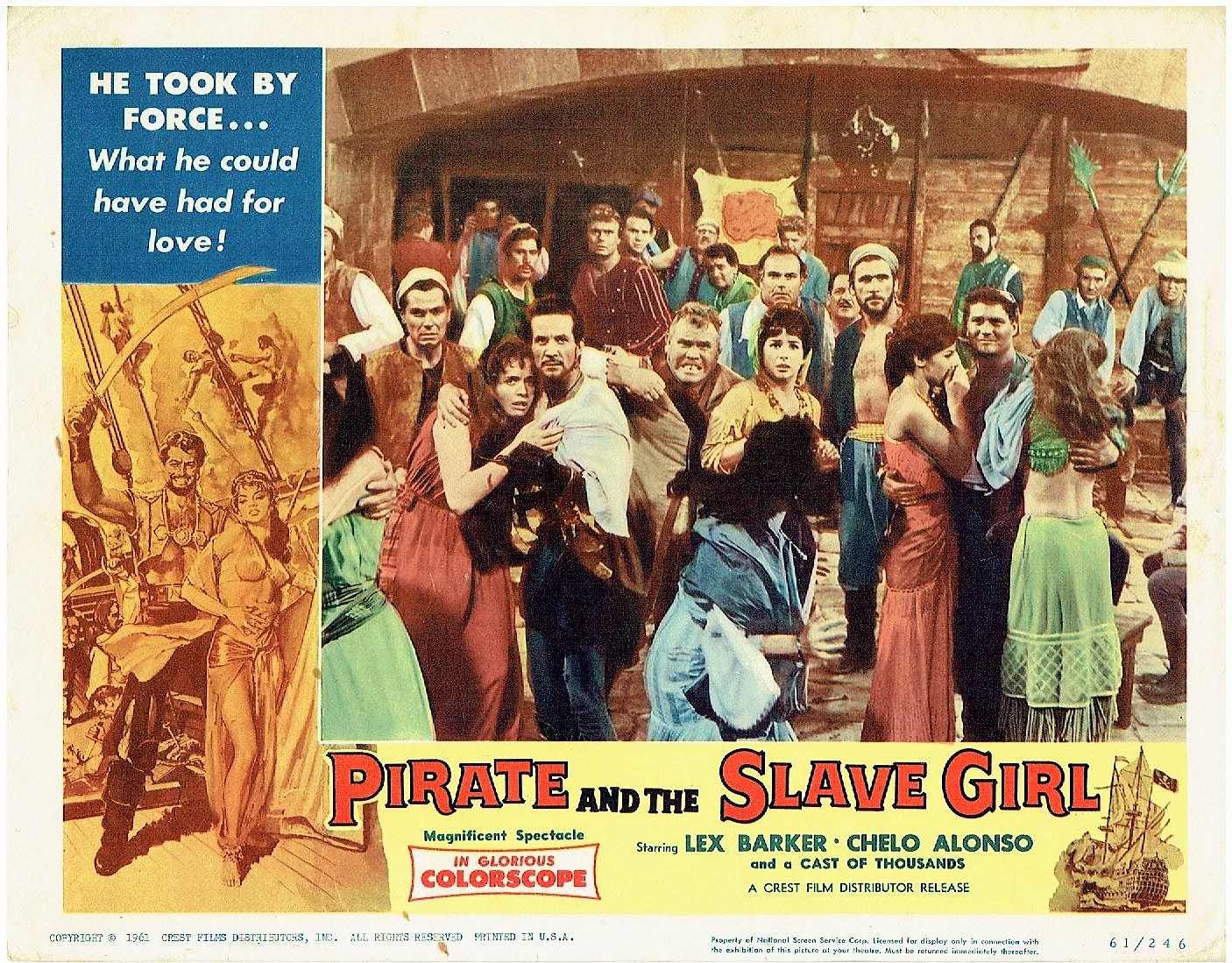 The Pirate and the Slave Girl (1959) Screenshot 4