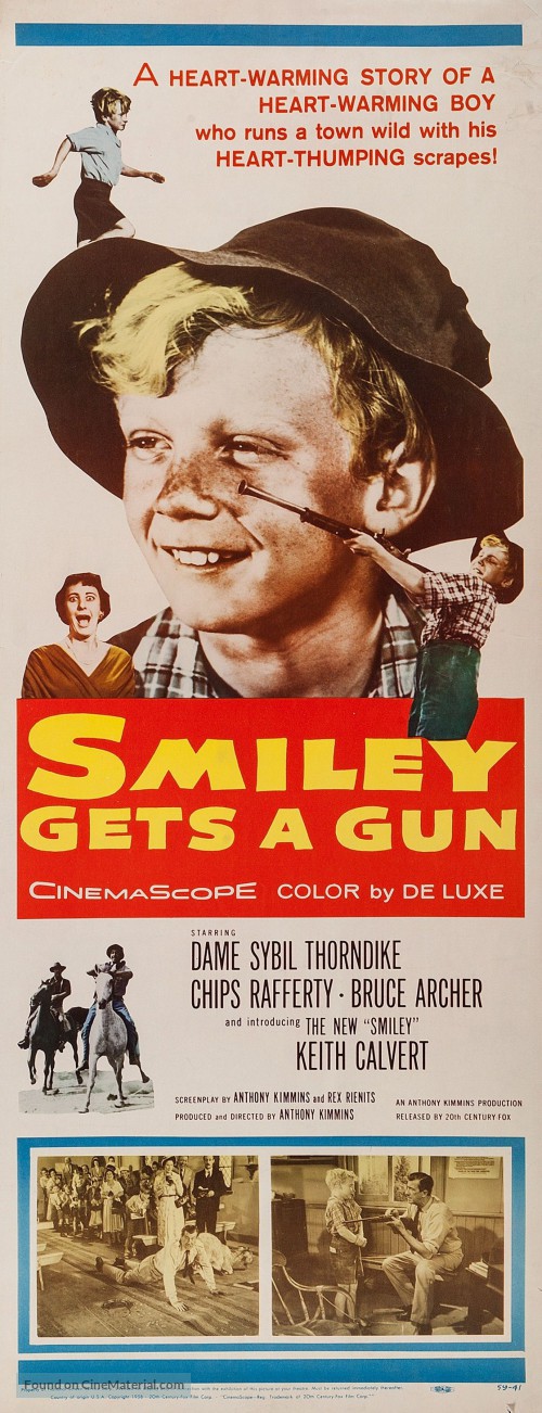 Smiley Gets a Gun (1958) starring Sybil Thorndike on DVD on DVD