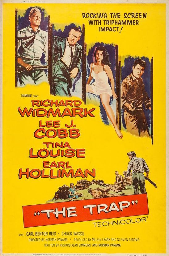 The Trap (1959) starring Richard Widmark on DVD on DVD