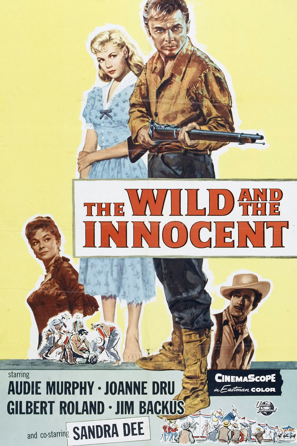 The Wild and the Innocent (1959) starring Audie Murphy on DVD on DVD