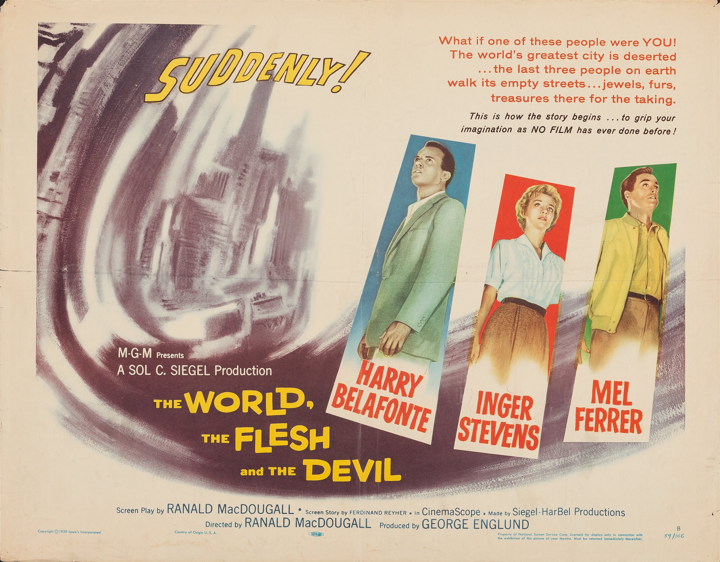 The World, the Flesh and the Devil (1959) Screenshot 1 