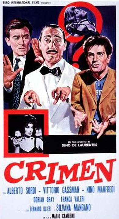 Crimen (1960) with English Subtitles on DVD on DVD