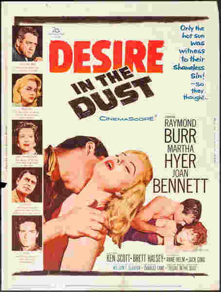 Desire in the Dust (1960) starring Raymond Burr on DVD on DVD