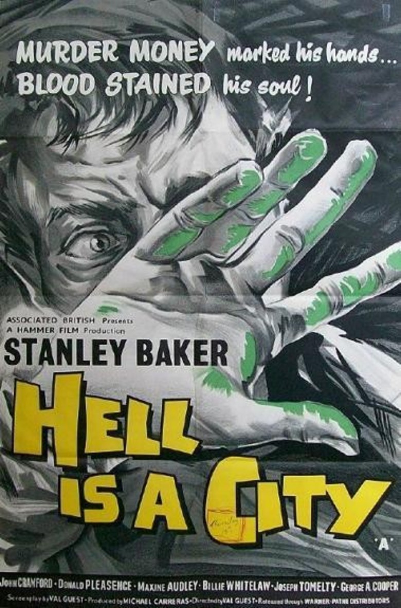 Hell Is a City (1960) starring Stanley Baker on DVD on DVD