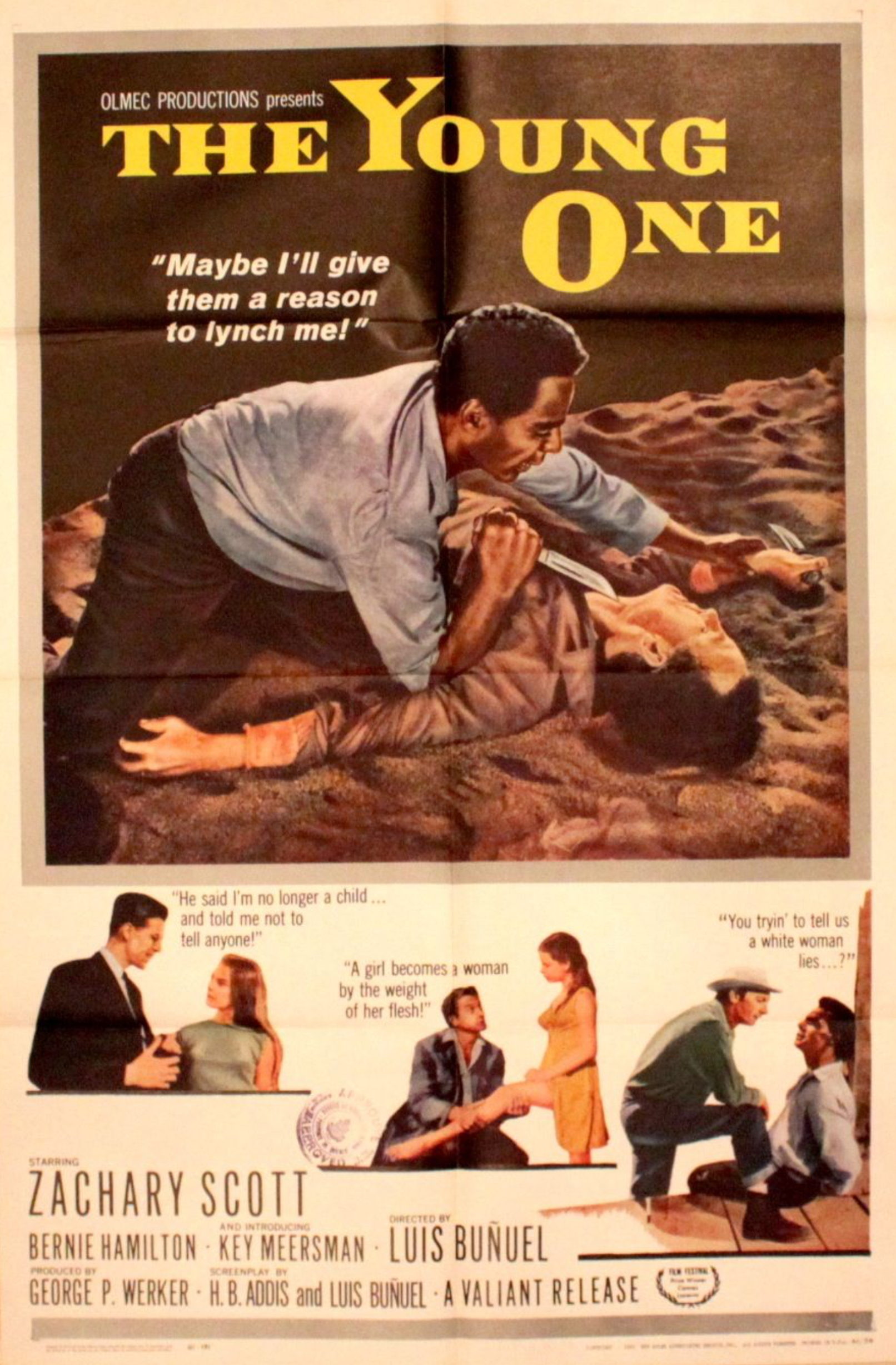 The Young One (1960) starring Zachary Scott on DVD on DVD