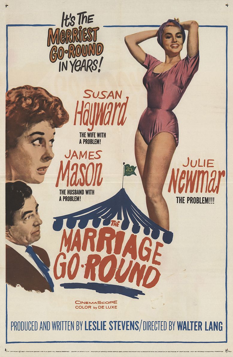 The Marriage-Go-Round (1961) starring Susan Hayward on DVD on DVD