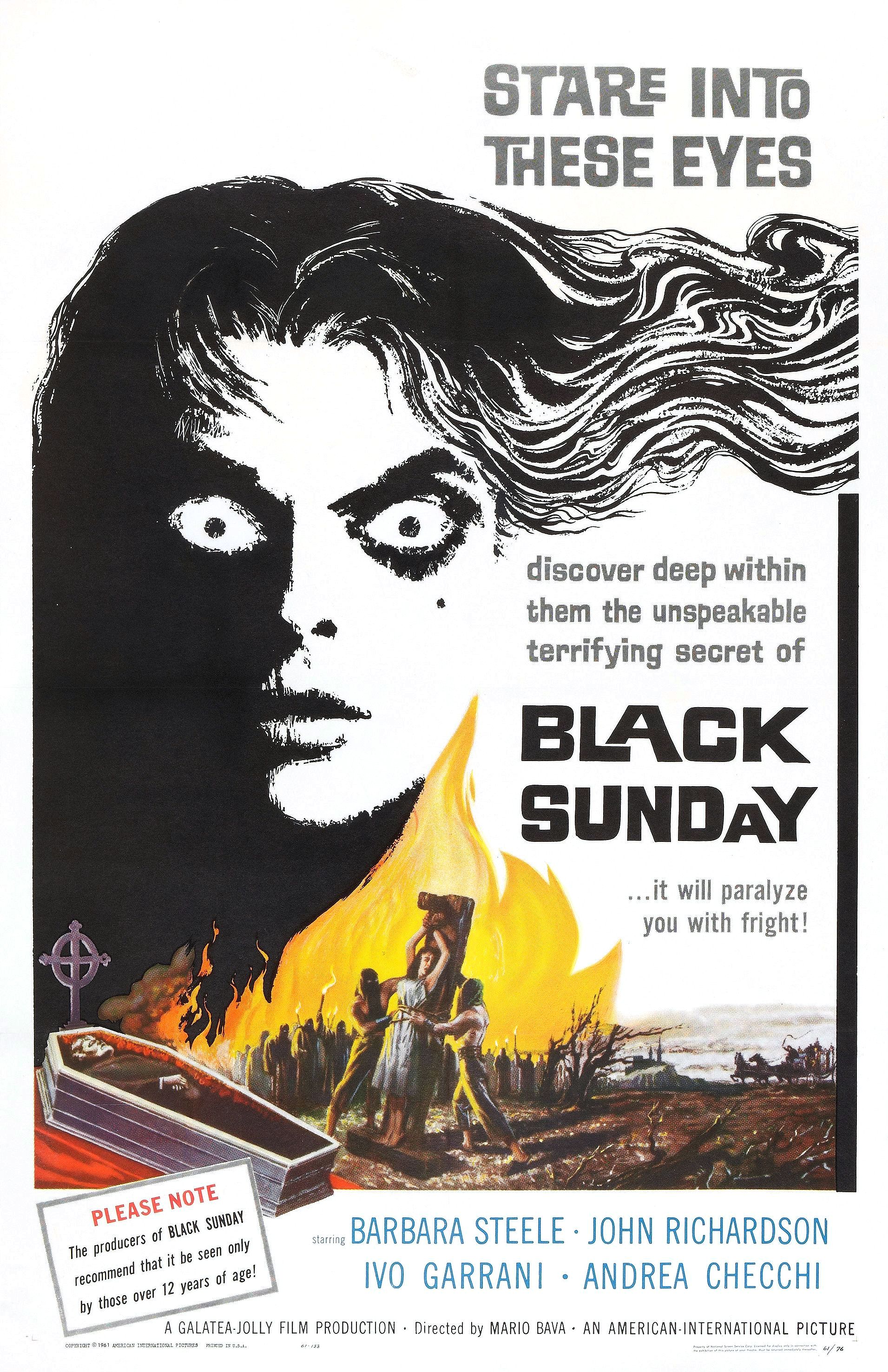Black Sunday (1960) with English Subtitles on DVD on DVD