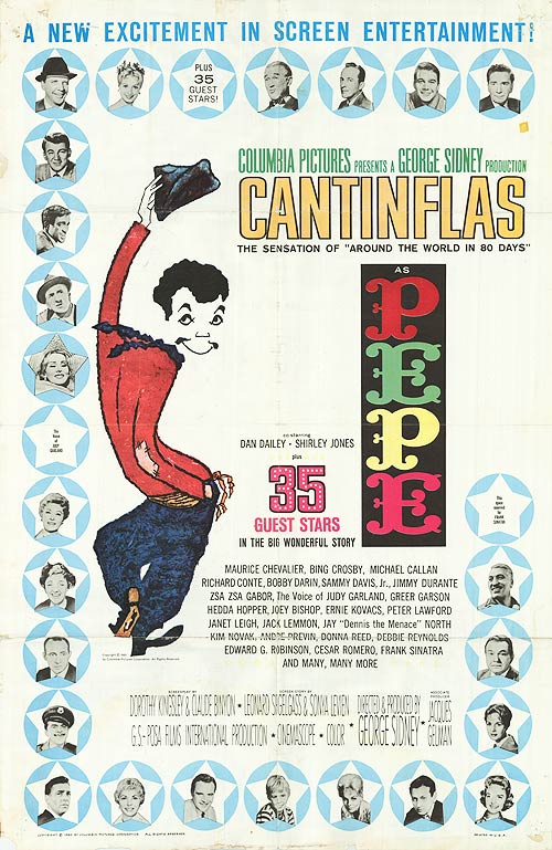 Pepe (1960) starring Cantinflas on DVD on DVD