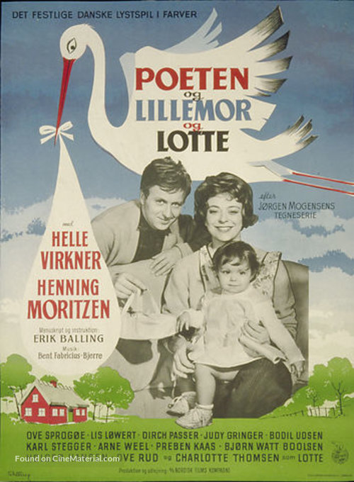 Poeten og Lillemor og Lotte (1960) with English Subtitles on DVD on DVD