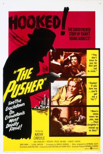 The Pusher (1960) starring Kathy Carlyle on DVD on DVD