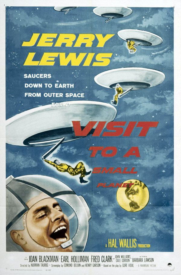 Visit to a Small Planet (1960) starring Jerry Lewis on DVD on DVD