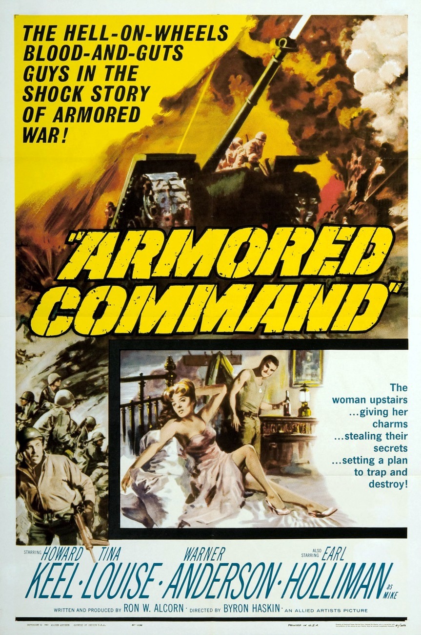 Armored Command (1961) starring Howard Keel on DVD on DVD