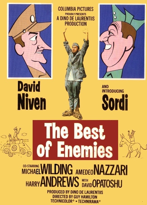 The Best of Enemies (1961) starring David Niven on DVD on DVD