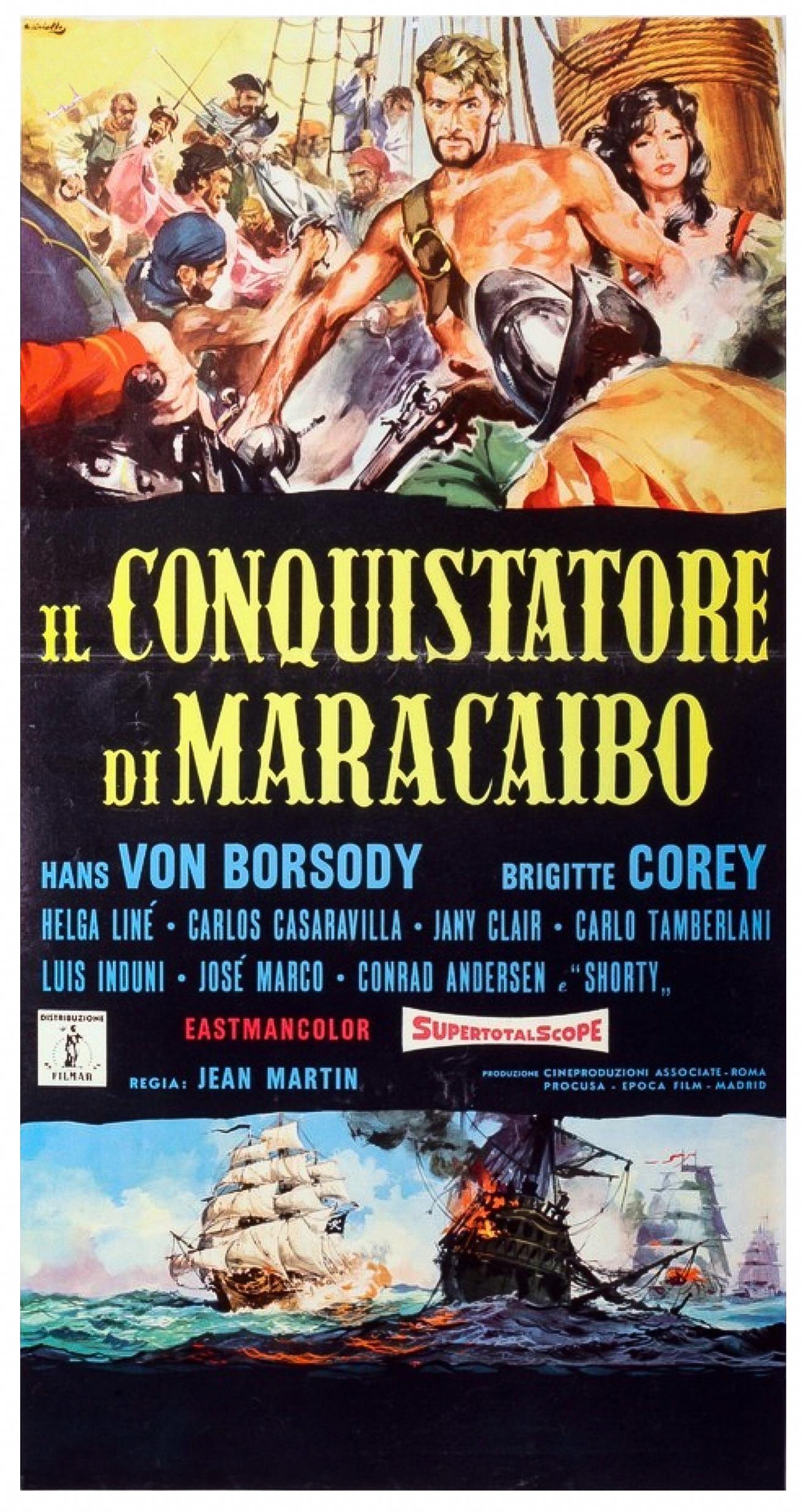 Conqueror of Maracaibo (1961) with English Subtitles on DVD on DVD