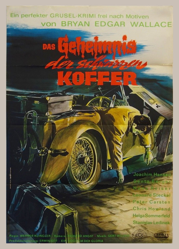 Das Geheimnis der schwarzen Koffer (1962) with English Subtitles on DVD on DVD